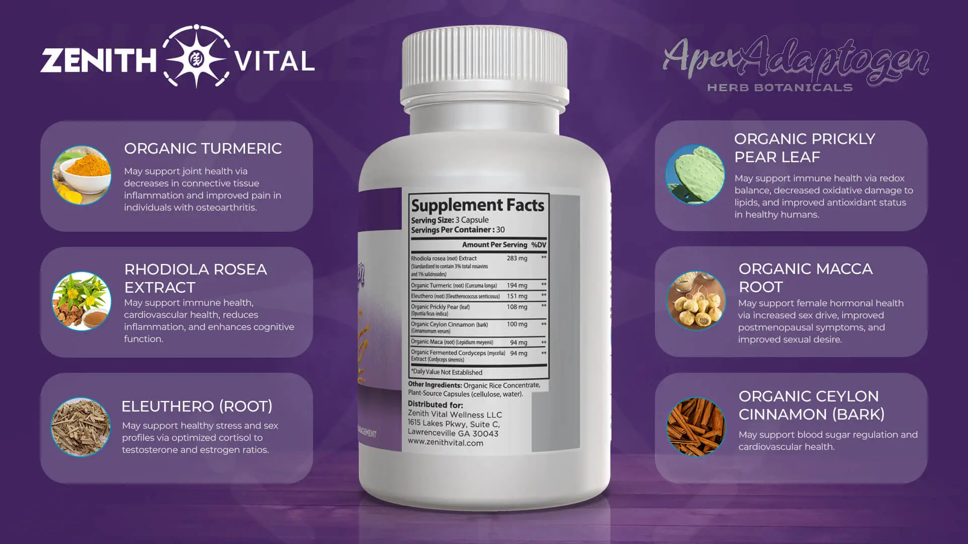 Apex Adaptogen | Botanical Blend - Image 4