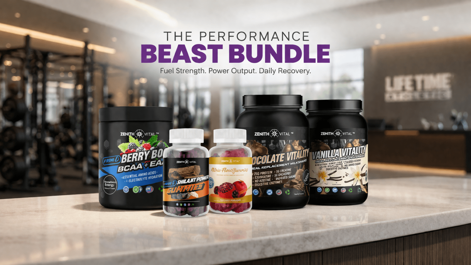 The Performance Beast Bundle - Zenith Vital Wellness